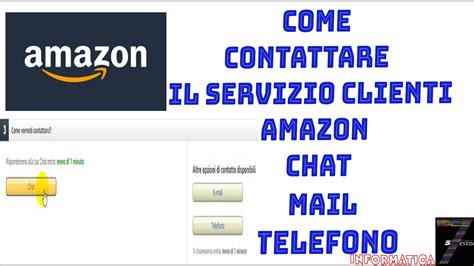 come contattare amazon telefonicamente.